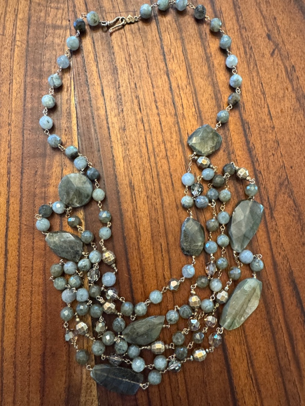 Chan Luu Multi-Strand Labradorite Necklace - Picture 5 of 5